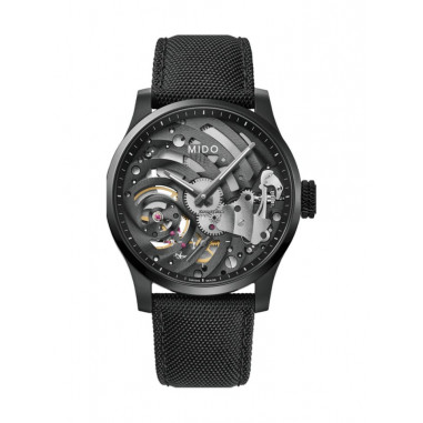 MIDO Multifort M032.605.47.410.00 Mechanical Skeleton Dial Black