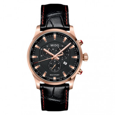 Mido M005.417.36.051.20 Multifort Chronograph Black Dial