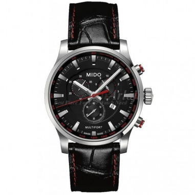 Mido M005.417.16.051.20 Multifort Chronograph Black Dial