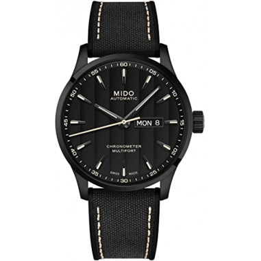 Mido M038.431.37.051.00 Multifort Chronometer Automatic Black Dial