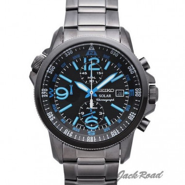 Seiko Solar SSC079P1 Alarm Chronograph