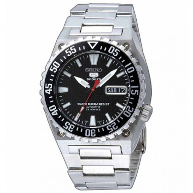 Seiko 5 SNZD71 Automatic Silver Black