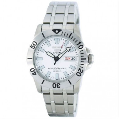 Seiko 5 SNZF81 Full Silver White