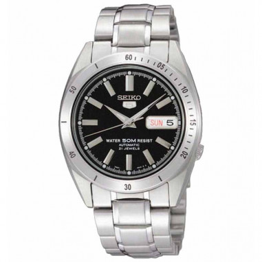 Seiko 5 SNKF49K1 Full Silver Black