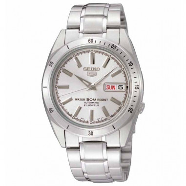 Seiko 5 SNKF47K1 Full Silver