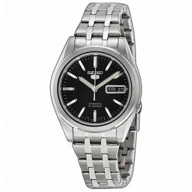 Seiko 5 SNKG95K1 Full Silver Black