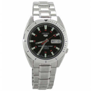 Seiko 5 SNKF59K1 Silver Black Red