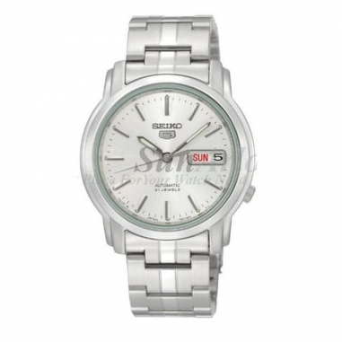 Seiko 5 SNKK65K1 Full Silver