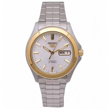 Seiko 5 SNKK96K1 Full Silver Gold