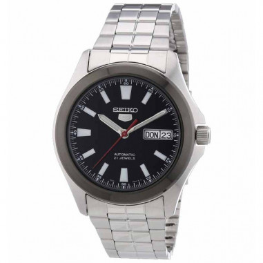 Seiko 5 SNKL11K1 Silver Black