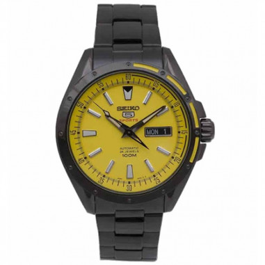 Seiko 5 SRP159K1 Sports Black Yellow