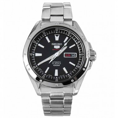 Seiko 5 SRP153K1 Sports Full Silver Black