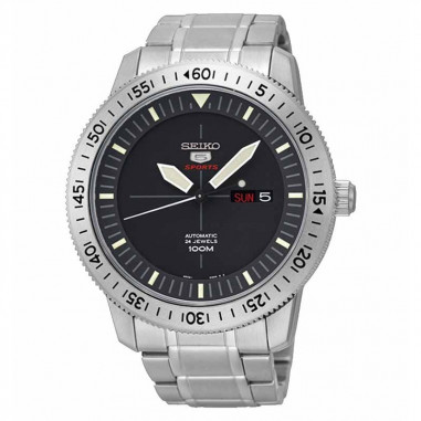 Seiko 5 SRP563K1 Sports Silver Black