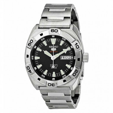 Seiko 5 SRP281K1 Sports Full Silver Black