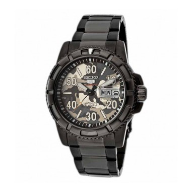 Seiko 5 SRP225K1 Sports Full Black Grey