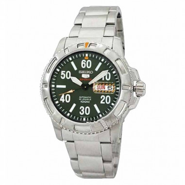 Seiko 5 SRP215K1 Sports Silver Green