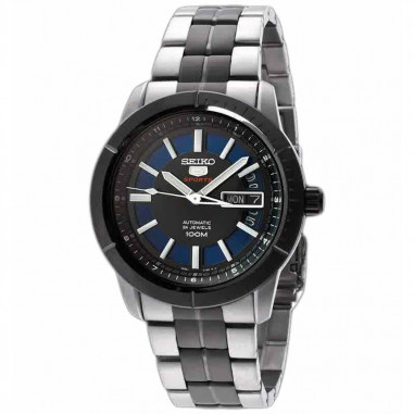 Seiko 5 SRP343K1 Sports Silver Black Blue