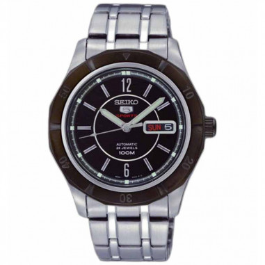 Seiko 5 SRP297K1 Sports Silver Black Grey