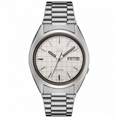 Seiko 5 SNXF05K1 Full Silver White