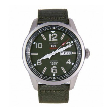 Seiko 5 SRP621K1 Sports Green Army Silver