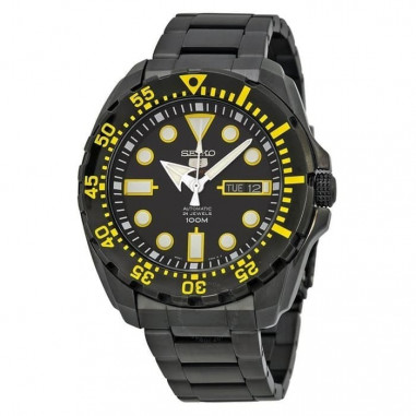 Seiko 5 SRP607K1 Sports Black Yellow