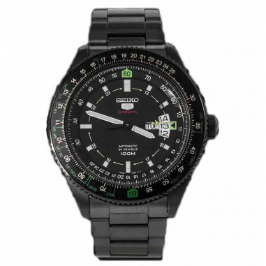 Seiko 5 SRP617K1 Sports Automatic Pilot Black Green