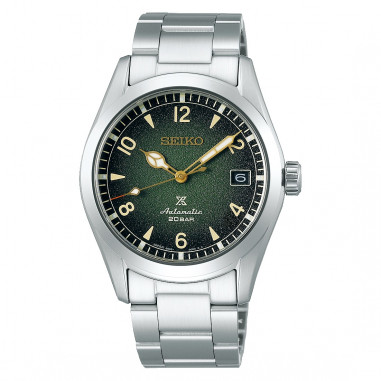 Seiko Prospex Alpinist SPB155J1 Green Dial All Stainless Steel