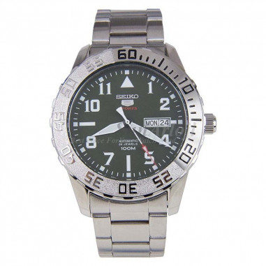 Seiko 5 SRP751K1 Sports Silver Dark Green