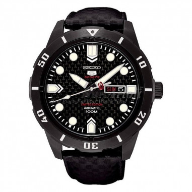 Seiko 5 Sports SRP721K1 Black Carbon Fiber Limited Edition