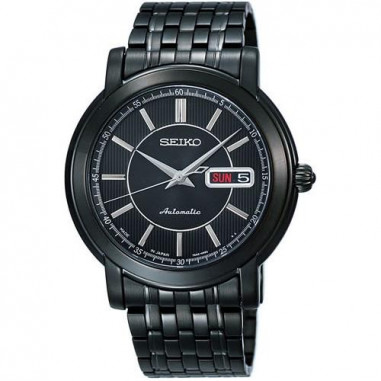 Seiko Automatic SKZ291J Black Dial Bracelet