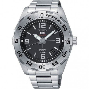 Seiko 5 Sports SRPB79K1 Black Dial Countdown - Seiko SRPB79