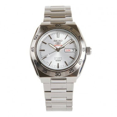 Seiko 5 Sports SRP239 SRP239J 4R36 24 Jewels Silver JAPAN Automatic