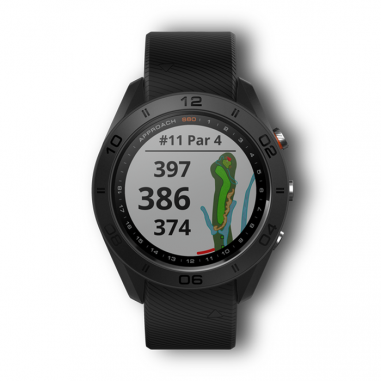 Garmin Approach S60 Black with Black Band