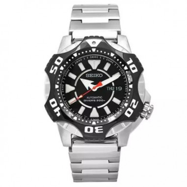 Seiko SKZ283K1 Diver Superior Monster Silver Blacks