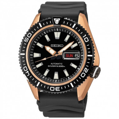 Seiko SRP500K1 Divers Automatic Black Rose Gold