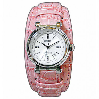 Seiko SUF019K2 Ladies Pink Silver White Automatic