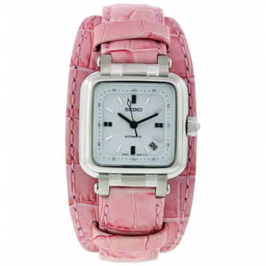 Seiko SUF033K2 Ladies Pink Silver Automatic