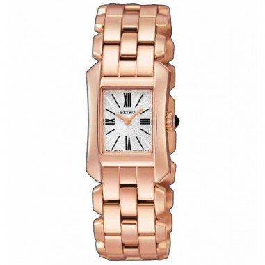 Seiko SUJG74P1 Ladies Full Rose Gold White