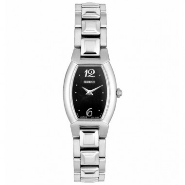 Seiko Ladies SUJE41 Full Silver Black