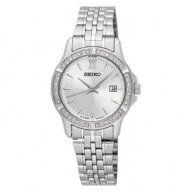 Seiko Classic SUR741P1 Silver Dial Stainless Steel Bracelet