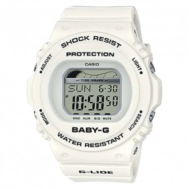 Casio Baby-G BGD-570-7DR Ladies White Digital Dial