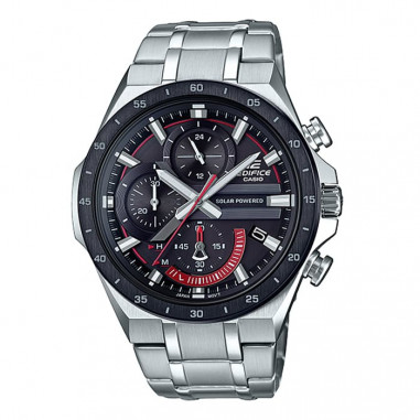 Casio Edifice EQS-920DB-1AVUDF Chronograph Solar Silver Men's Watch