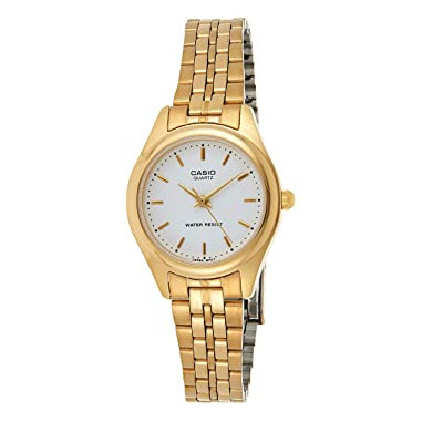 Casio General LTP-1129N-7ARDF Gold Tone Womens Watch