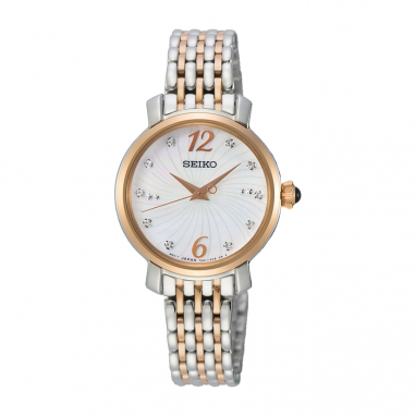 Seiko Ladies SRZ524P1 Quartz Rose Gold