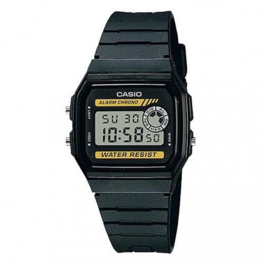 Casio General Vintage Series F-94WA-9DG Men Black Digital Watch