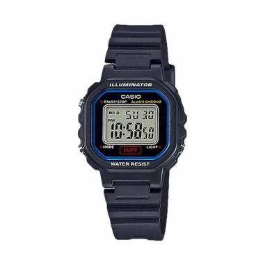 Casio General LA-20WH-1CDF Ladies Digital Dial Black Resin