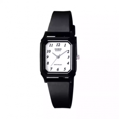 Casio General LQ-142-7BDF Black Woman Watch with White Dial