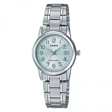 Casio LTP-V002D-2BUDF Analog Ladies Blue Dial