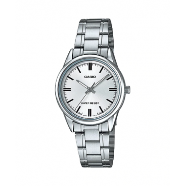 Casio General LTP-V005D-7AUDF Silver Dial Ladies Watch