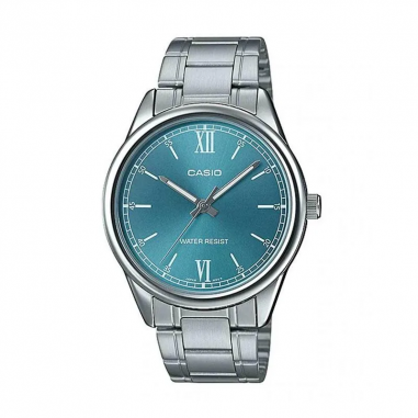 Casio General MTP-V005D-3BUDF Men Analog Turquoise Dial